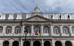 Het Museum Cabildo van de Staat van New Orleans Louisiane royalty-vrije stock afbeelding Het Museum Cabildo van de Staat van New Orleans Louisiane royalty-vrije stock afbeelding