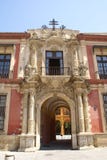 Het Paleis van de aartsbisschop, Sevilla, Andalusia, Spanje royalty-vrije stock foto Het Paleis van de aartsbisschop, Sevilla, Andalusia, Spanje royalty-vrije stock foto