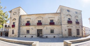Het Paleis van Vazquez DE Molina Palace van de Kettingen, Ubeda, Spanje stock fotografie Het Paleis van Vazquez DE Molina Palace van de Kettingen, Ubeda, Spanje stock fotografie