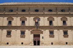 Het paleis van Vazquez DE Molina in de stad van Ubeda Andalusia stock foto Het paleis van Vazquez DE Molina in de stad van Ubeda Andalusia stock foto