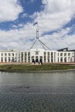 Het Parlement Huis, Canberra, Australië stock afbeeldingen Het Parlement Huis, Canberra, Australië stock afbeeldingen