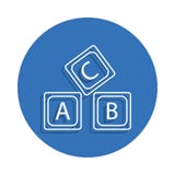 het pictogram van het het alfabetkenteken van het brievena B C embleem Element van onderwijs voor mobiel concept en Web apps pict vector illustratie het pictogram van het het alfabetkenteken van het brievena B C embleem Element van onderwijs voor mobiel concept en Web apps pict vector illustratie