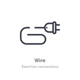 het pictogram van het draadoverzicht ge?soleerde lijn vectorillustratie van electrian verbindingeninzameling het editable dunne p royalty-vrije illustratie het pictogram van het draadoverzicht ge?soleerde lijn vectorillustratie van electrian verbindingeninzameling het editable dunne p royalty-vrije illustratie