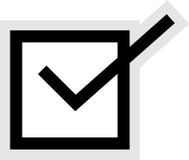 Het Pictogram van het hokje stock illustratie Het Pictogram van het hokje stock illustratie