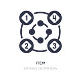 het pictogram van puntinterconnecties op witte achtergrond Eenvoudige elementenillustratie van Bedrijfsconcept vector illustratie het pictogram van puntinterconnecties op witte achtergrond Eenvoudige elementenillustratie van Bedrijfsconcept vector illustratie