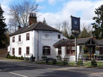 Het Poort Café, Rickmansworth-Road, Chorleywood royalty-vrije stock afbeeldingen Het Poort Café, Rickmansworth-Road, Chorleywood royalty-vrije stock afbeeldingen