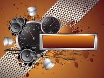 Het rennen het Frame van de Banner van de Tekst van Grunge van de Snelheid vector illustratie Het rennen het Frame van de Banner van de Tekst van Grunge van de Snelheid vector illustratie