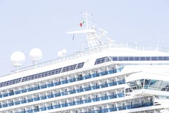Het schip van de luxecruise stock foto Het schip van de luxecruise stock foto