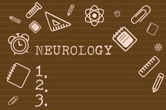 Het schrijven nota die Neurologie tonen Bedrijfsfoto demonstratietak van geneeskunde die wanorde van zenuwachtig behandelen stock illustratie Het schrijven nota die Neurologie tonen Bedrijfsfoto demonstratietak van geneeskunde die wanorde van zenuwachtig behandelen stock illustratie