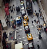 Het spitsuur van de Stad van New York stock foto Het spitsuur van de Stad van New York stock foto