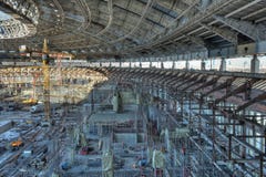 Het stadion van Luzhniki royalty-vrije stock afbeeldingen Het stadion van Luzhniki royalty-vrije stock afbeeldingen
