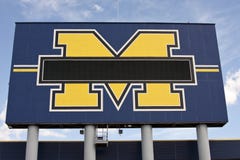 Het Stadion van Michigan - het Grote Huis stock fotografie Het Stadion van Michigan - het Grote Huis stock fotografie