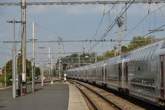 Het Station van Brugge royalty-vrije stock foto Het Station van Brugge royalty-vrije stock foto