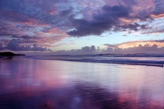 Het Strand Noosa van de zonsopgang @ Het Strand Noosa van de zonsopgang @