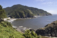 Het Strand Oregon van Heceta Royalty-vrije Stock Afbeelding Het Strand Oregon van Heceta Royalty-vrije Stock Afbeelding