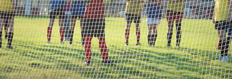 Het team van het voetbal stock afbeelding Het team van het voetbal stock afbeelding