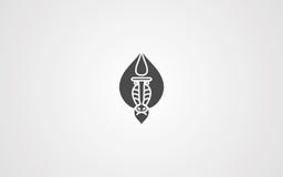 Het tekensymbool van het bavianen vectorpictogram royalty-vrije illustratie Het tekensymbool van het bavianen vectorpictogram royalty-vrije illustratie