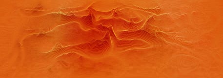 Het vector 3d spectrum van echo audiowavefrom Van de de schommelingsgrafiek van muziekgolven de futuristische visualisatie Oranje stock illustratie Het vector 3d spectrum van echo audiowavefrom Van de de schommelingsgrafiek van muziekgolven de futuristische visualisatie Oranje stock illustratie
