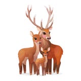 Het vectorart. van de beeldverhaal dierlijke klem royalty-vrije illustratie Het vectorart. van de beeldverhaal dierlijke klem royalty-vrije illustratie