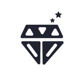 Het het vectordieteken en symbool van het diamantpictogram op witte achtergrond, het concept van het Diamantembleem wordt geïsole royalty-vrije illustratie Het het vectordieteken en symbool van het diamantpictogram op witte achtergrond, het concept van het Diamantembleem wordt geïsole royalty-vrije illustratie