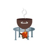 Het het vectordieteken en symbool van het grillpictogram op witte achtergrond, het concept van het Grillembleem wordt geïsoleerd vector illustratie Het het vectordieteken en symbool van het grillpictogram op witte achtergrond, het concept van het Grillembleem wordt geïsoleerd vector illustratie