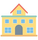 Het Vectorpictogram van het drukhotel dat zich gemakkelijk kan wijzigen of uitgeven stock illustratie Het Vectorpictogram van het drukhotel dat zich gemakkelijk kan wijzigen of uitgeven stock illustratie