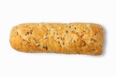 Het verse dieetbroodje, isoleert royalty-vrije stock fotografie Het verse dieetbroodje, isoleert royalty-vrije stock fotografie