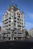 Het Witte Huis, Белый Дом на английских которые строят в 1898 в Роттердаме Нидерланд Было долгим временем самый высокий офис b стоковое фото rf Het Witte Huis, Белый Дом на английских которые строят в 1898 в Роттердаме Нидерланд Было долгим временем самый высокий офис b стоковое фото rf