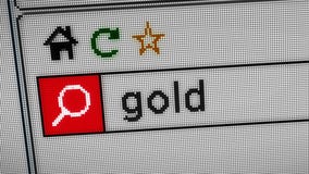 Het zoeken van Internet-goud Het zoeken van Internet-goud