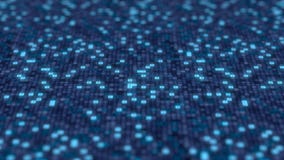 Hexadecimal symbols flashing on a blue computer screen. Loopable 3D animation royalty free illustration Hexadecimal symbols flashing on a blue computer screen. Loopable 3D animation royalty free illustration