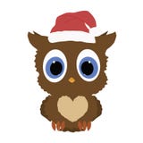 Hibou mignon de bébé de couleur d'icône petit sur un fond blanc illustration libre de droits Hibou mignon de bébé de couleur d'icône petit sur un fond blanc illustration libre de droits