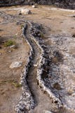 Hierapolis, Турция Старые усыпальницы в некрополе II до столетие XIX стоковая фотография rf Hierapolis, Турция Старые усыпальницы в некрополе II до столетие XIX стоковая фотография rf