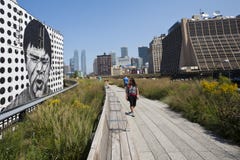 High Line Park stock photos High Line Park stock photos