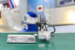 High performance and accuracy of sensor detected for automatic manufacture and quality control process with product in industrial stock photos High performance and accuracy of sensor detected for automatic manufacture and quality control process with product in industrial stock photos