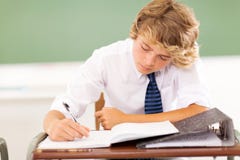 High school student stock photo High school student stock photo