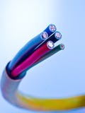 High voltage three phase electrical cable