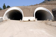 Highway Tunnels Under Construc Stock Photos Highway Tunnels Under Construc Stock Photos