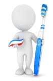 higiene dental de la gente blanca 3d libre illustration higiene dental de la gente blanca 3d libre illustration