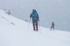 Hike do inverno imagens de stock Hike do inverno imagens de stock