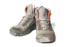 Hiking Boots Royalty Free Stock Photo