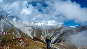 Hiking in the Himalayas