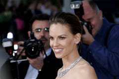Hilary Swank lizenzfreies stockbild Hilary Swank lizenzfreies stockbild
