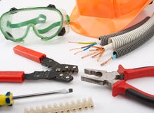 Hilfsmittel des Elektrikers Hilfsmittel des Elektrikers
