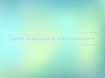 Himmel-Blau-Steigungs-Schablone lizenzfreie abbildung Himmel-Blau-Steigungs-Schablone lizenzfreie abbildung