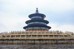 Himmlische Halle in Himmelstempel in Peking lizenzfreies stockfoto Himmlische Halle in Himmelstempel in Peking lizenzfreies stockfoto
