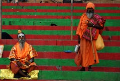 Man Dyeing Fabric In A Market Editorial Image - Image 