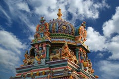 Hindu Temple, South India, Kerala Stock Photos
