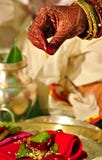 Hindu wedding ritual stock image Hindu wedding ritual stock image