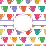 Hintergrund mit mehrfarbigen Schalen stock abbildung Hintergrund mit mehrfarbigen Schalen stock abbildung