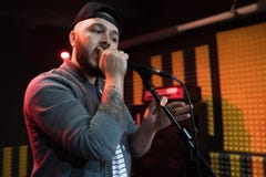 Hip Hop Frontman arkivfoton Hip Hop Frontman arkivfoton